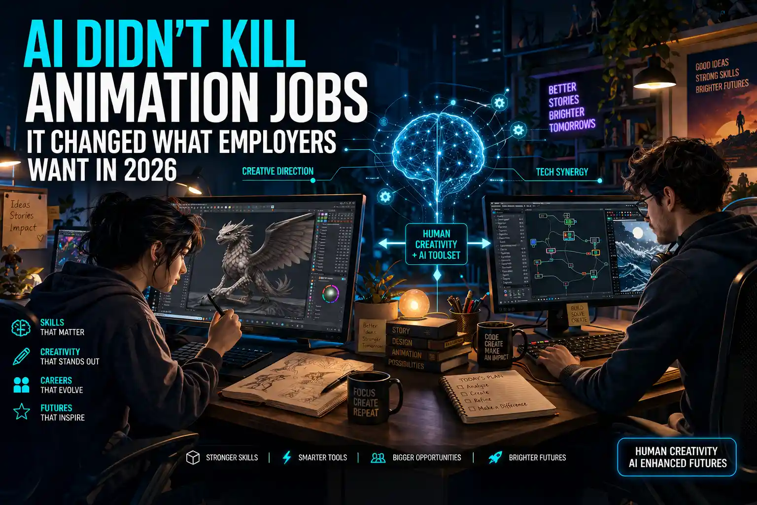 AI Didn't Kill Animation Jobs-It Changed What Employers Want in 2026 
