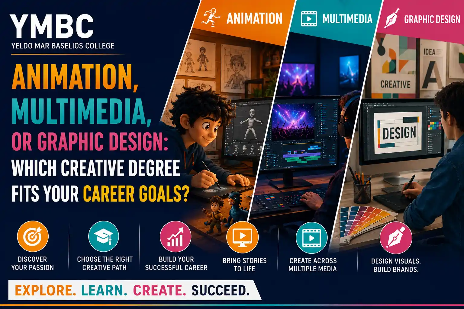 Animation, Multimedia, or Graphic Design: Which Creative Degree Fits Your Career Goals?