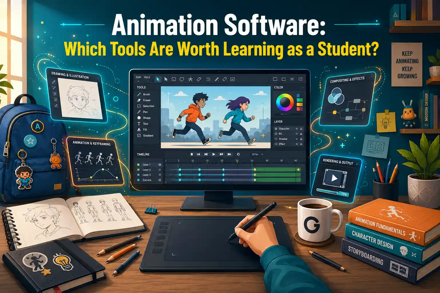 Animation Software: Which Tools Are Worth Learning as a Student?