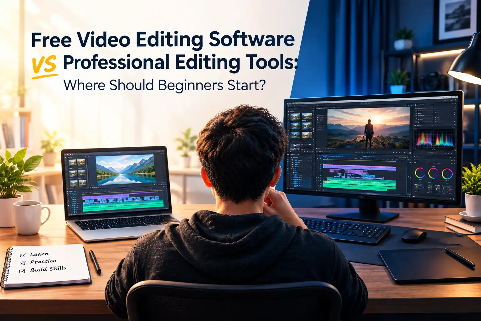 Free Video Editing Software vs Professional Editing Tools: Where Should Beginners Start?