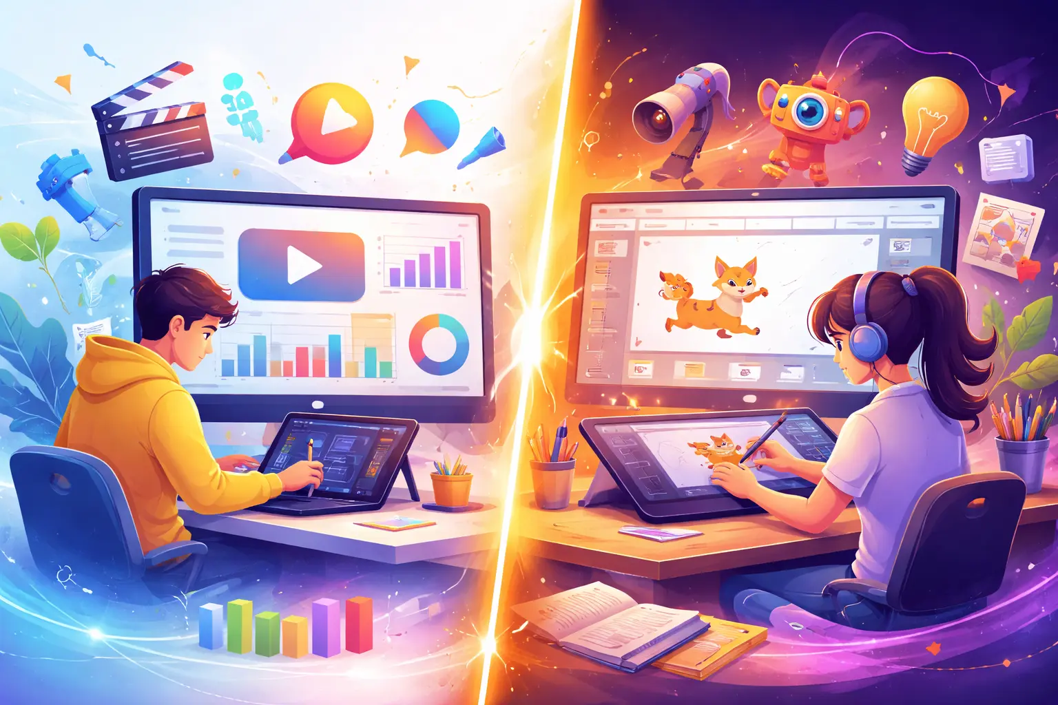 Key Differences Between Motion Graphics and Animation