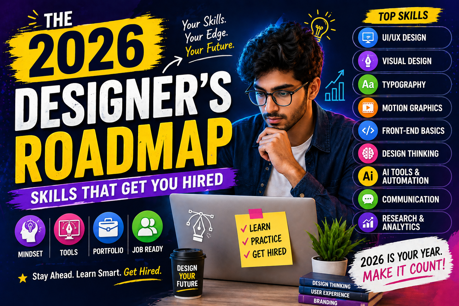 The 2026 Designer’s Roadmap Skills That Get You Hired 