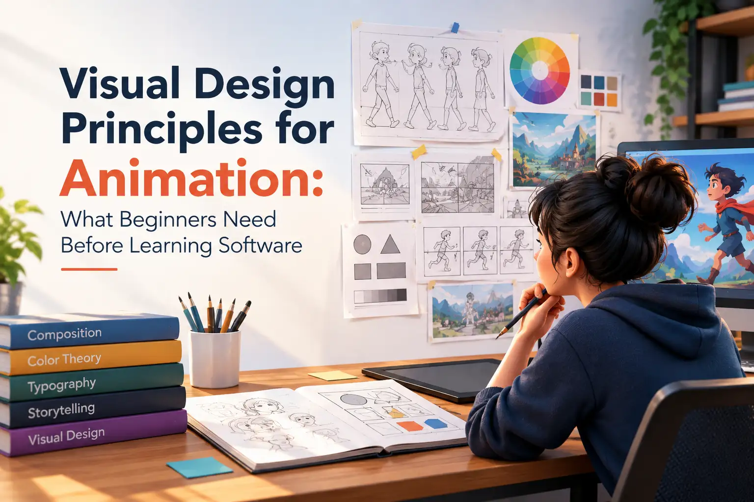 Visual Design Principles for Animation: What Beginners Need Before Learning Software