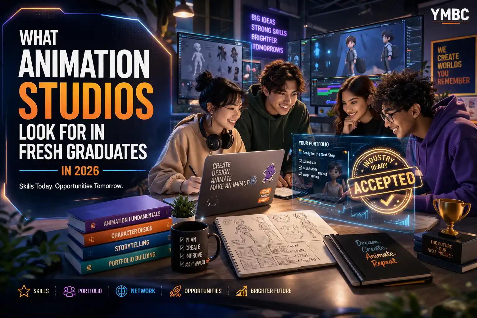 What Animation Studios Look for in Fresh Graduates in 2026
